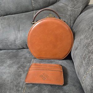 Patricia Nash Allier Hat Box - Heritage and Cassis ID Case